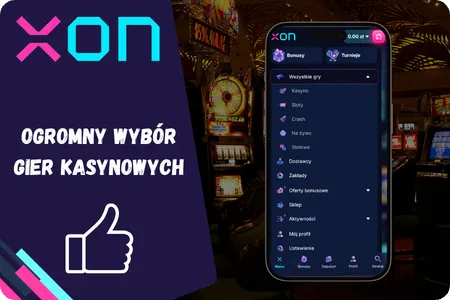 Zróżnicowane lobby gier kasynowych online dostępne na Xon Bet